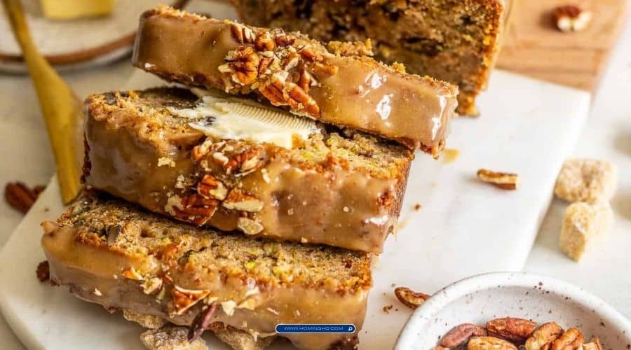 Maple Pecan Zucchini Bread