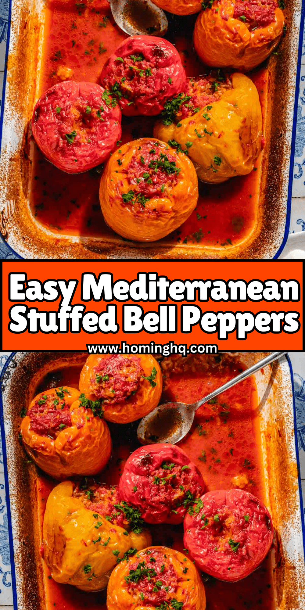 Mediterranean Stuffed Bell Peppers