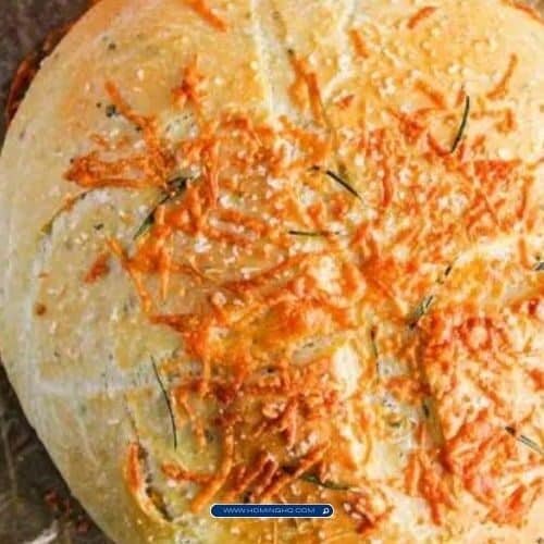 Olive Parmesan Dutch Oven Bread