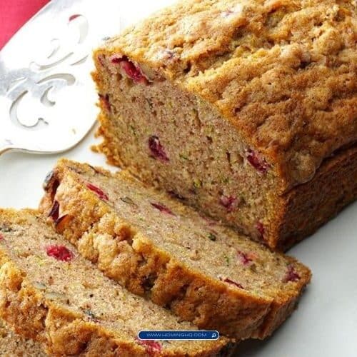 Orange Cranberry Zucchini Bread