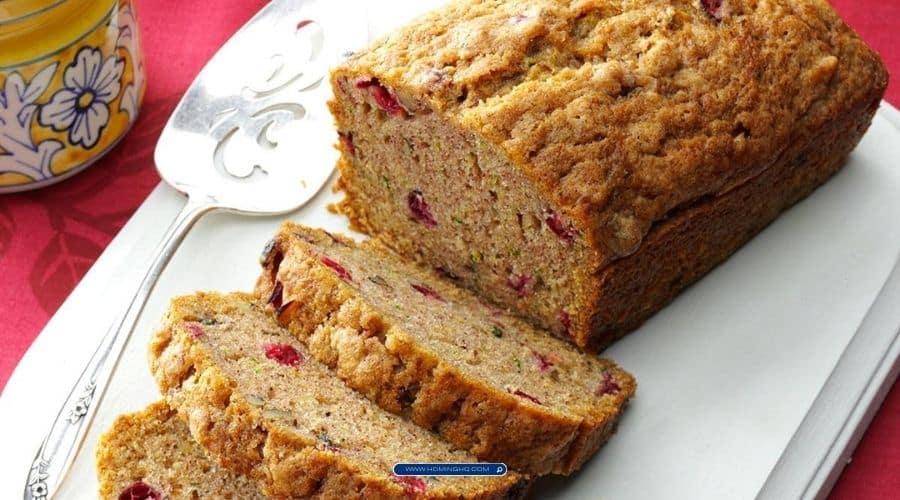 Orange Cranberry Zucchini Bread