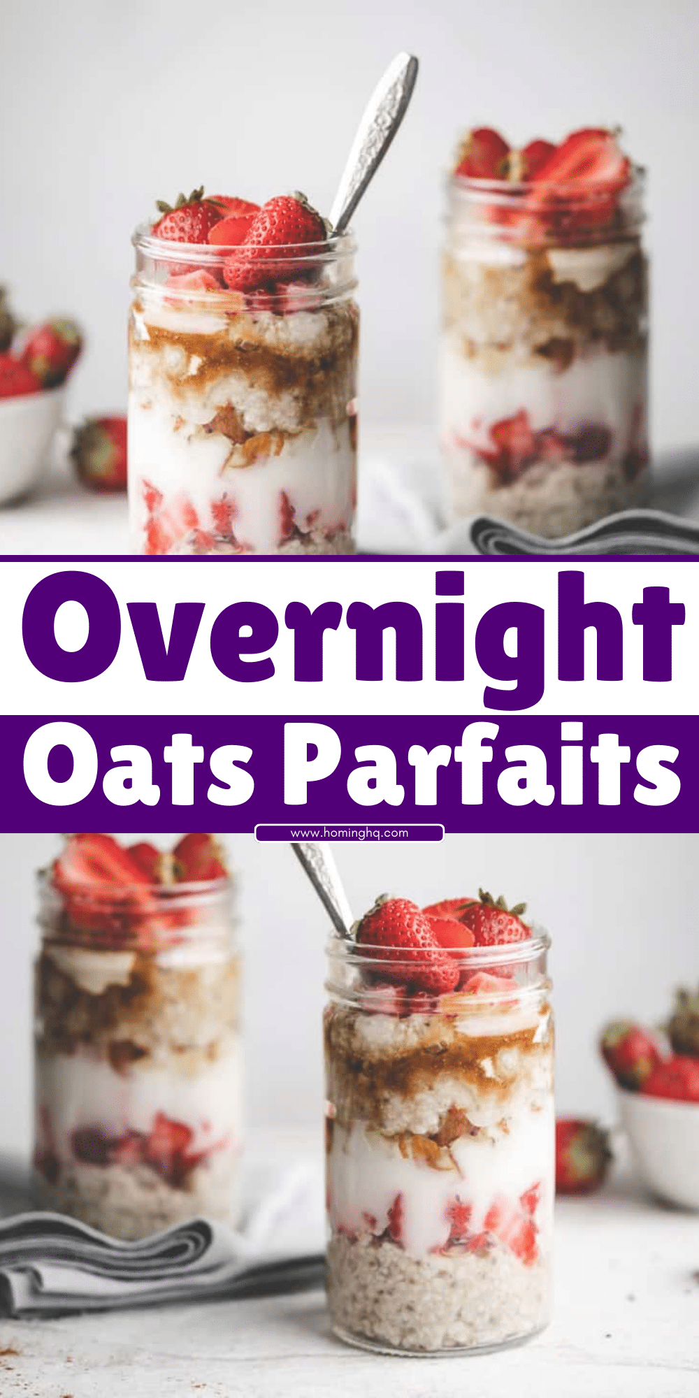 Overnight Oats Parfaits