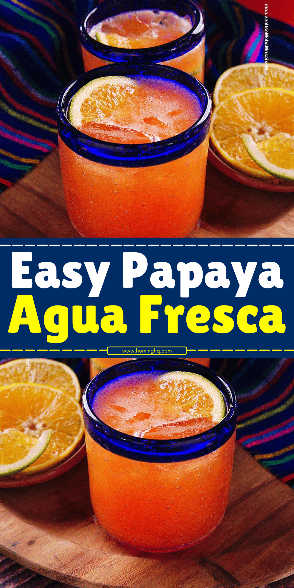 Papaya Agua Fresca