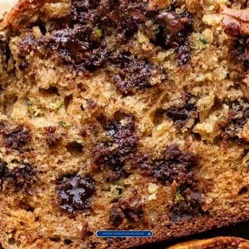 Peanut Butter Chocolate Chip Zucchini Bread