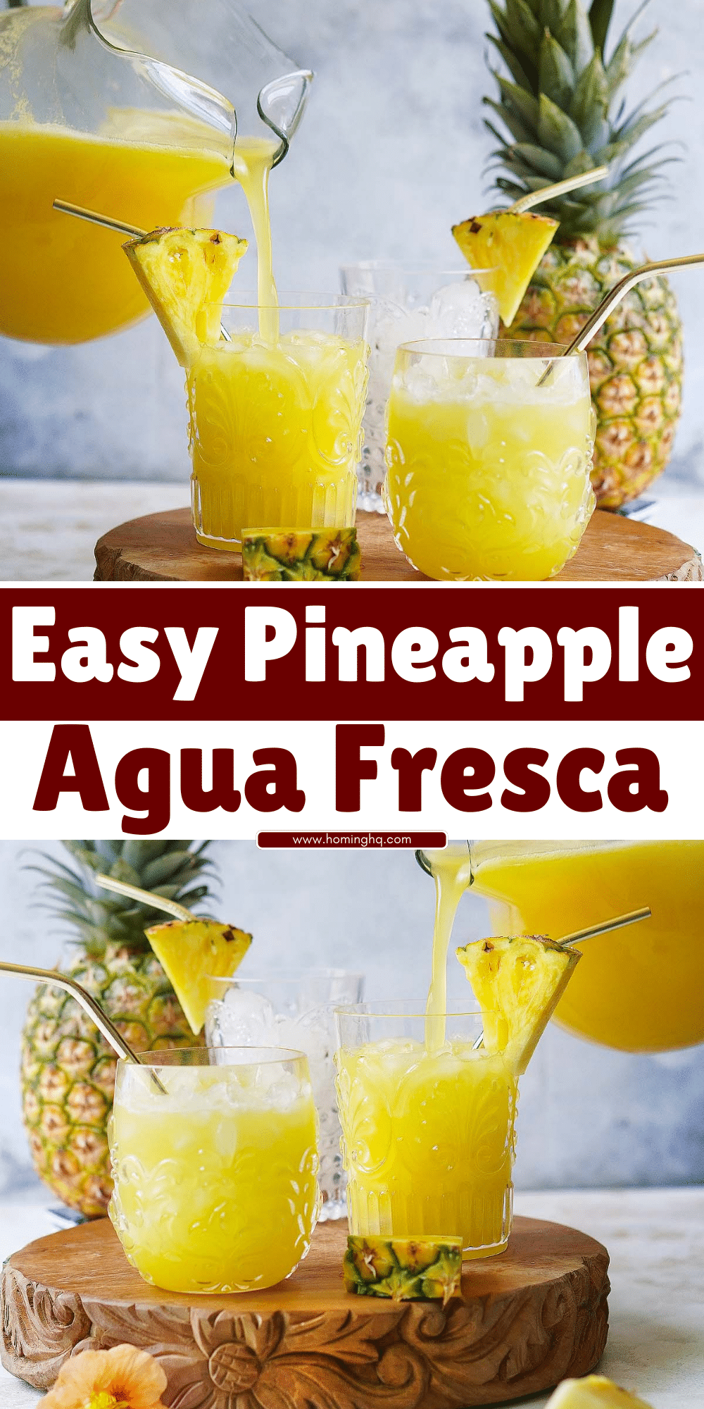 Pineapple Agua Fresca