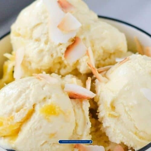 Pineapple Coconut Sorbet