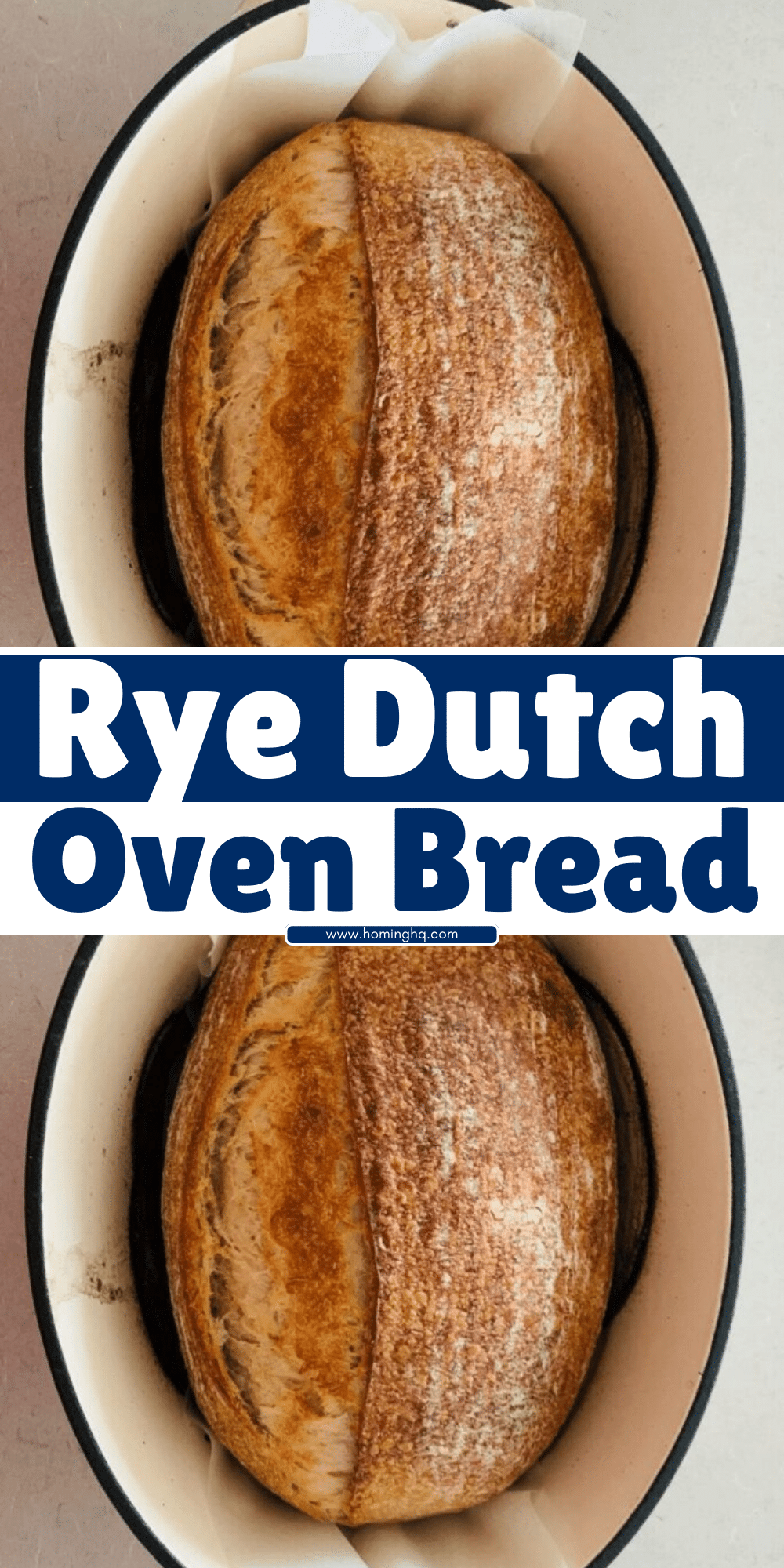 Rye Dutch Oven Bread