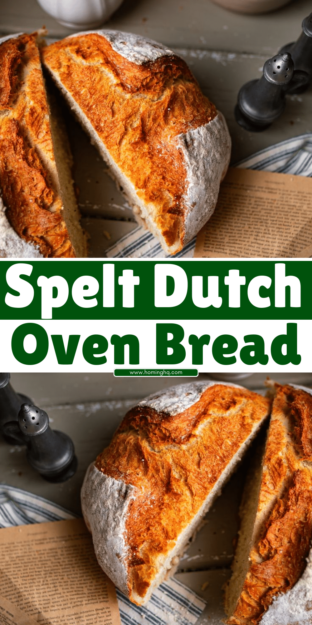 Spelt Dutch Oven Bread