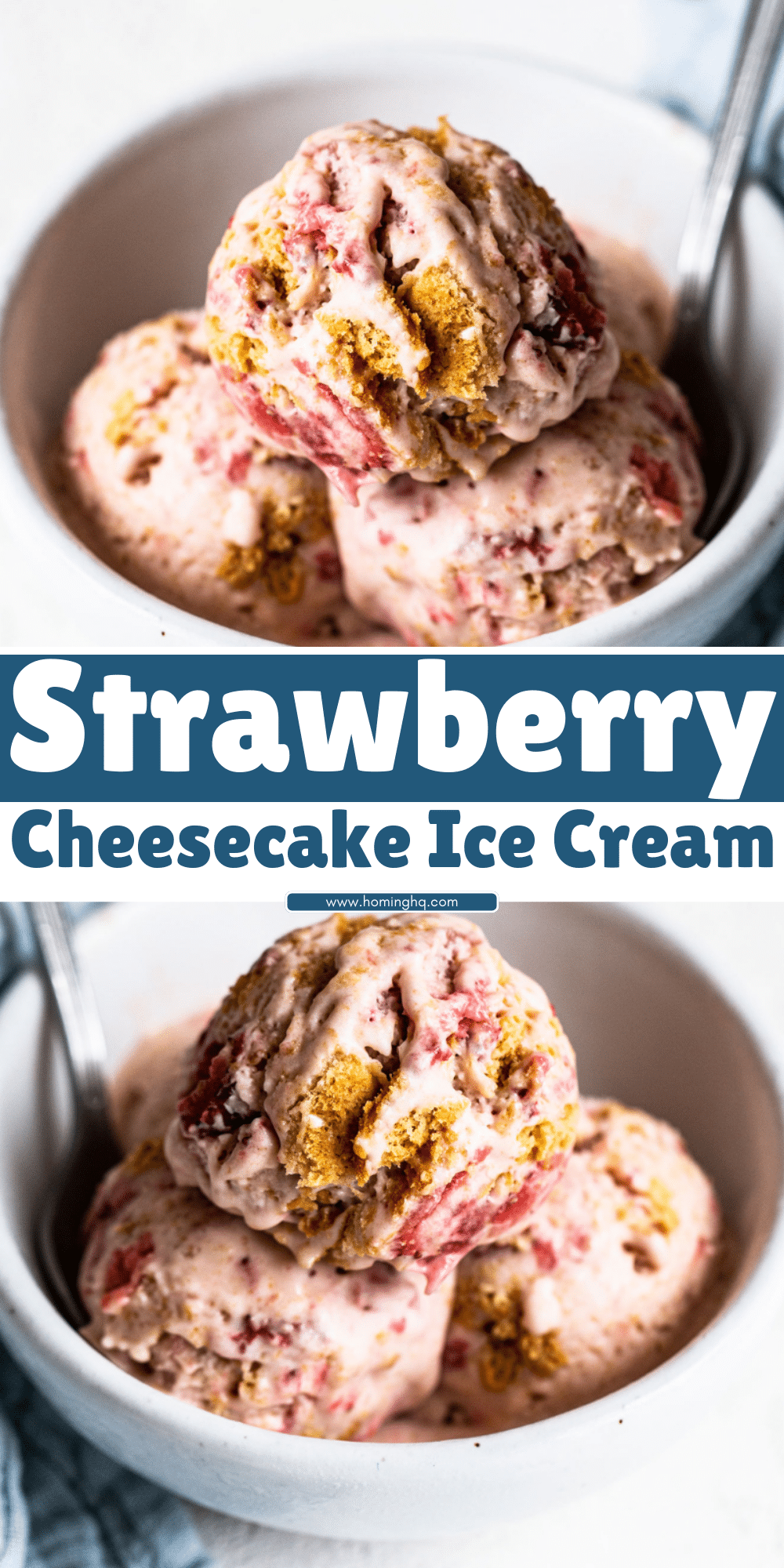 Strawberry Cheesecake Ice Cream