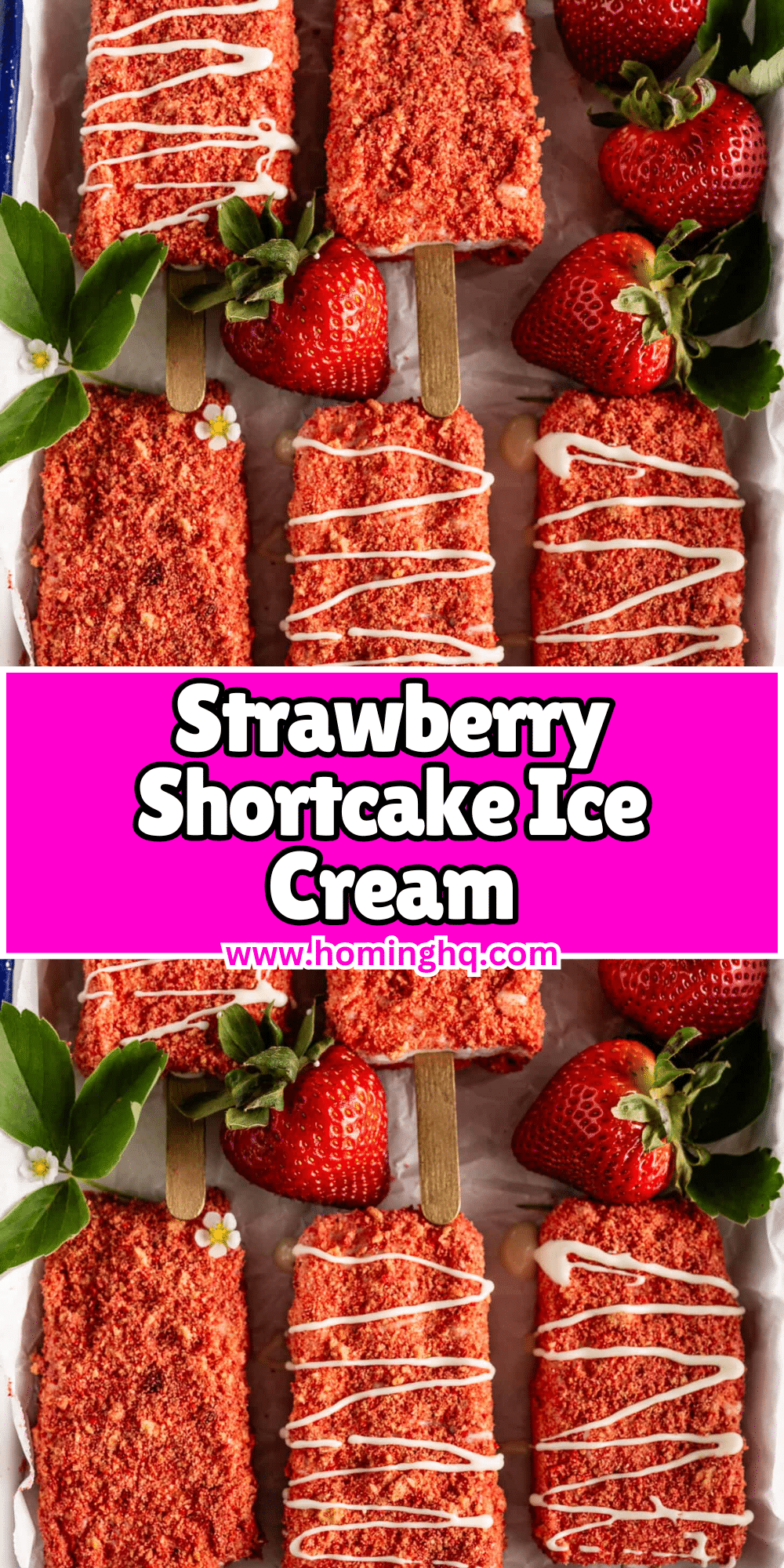 Strawberry Shortcake Ice Cream