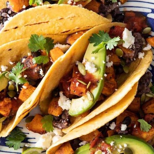 Sweet Potato and Black Bean Tacos