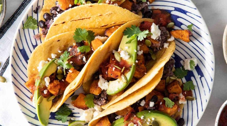 Sweet Potato and Black Bean Tacos