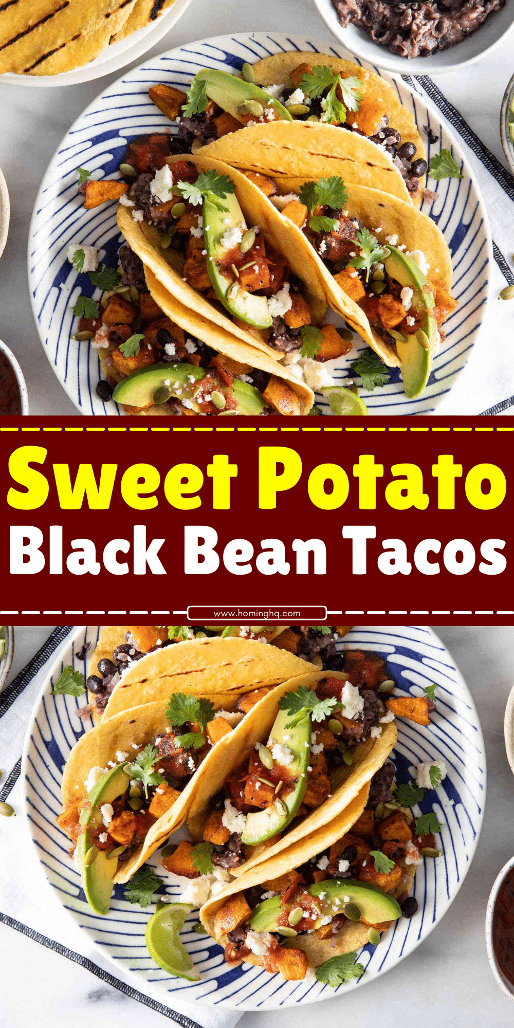 Sweet Potato and Black Bean Tacos