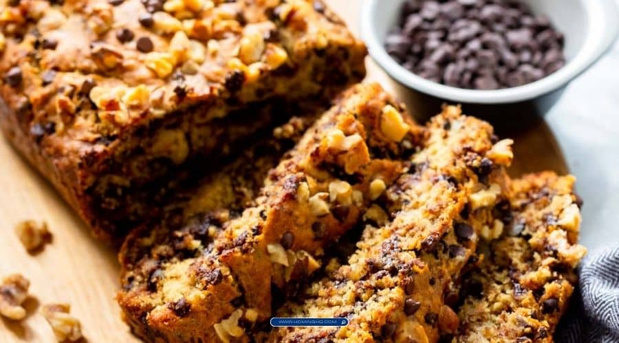 Vegan Banana Bread with Walnuts