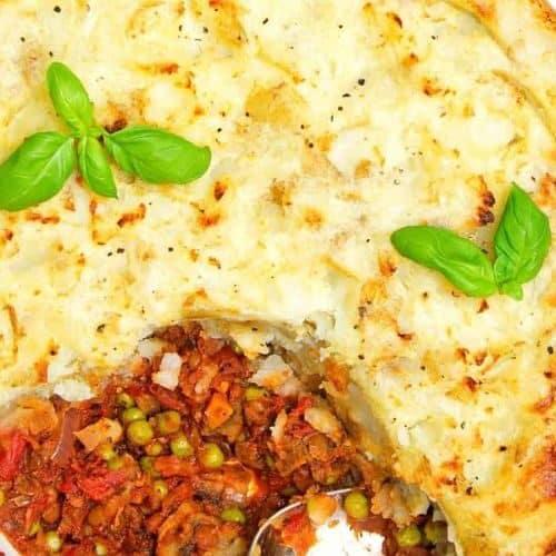 Vegan Lentil Shepherd's Pie