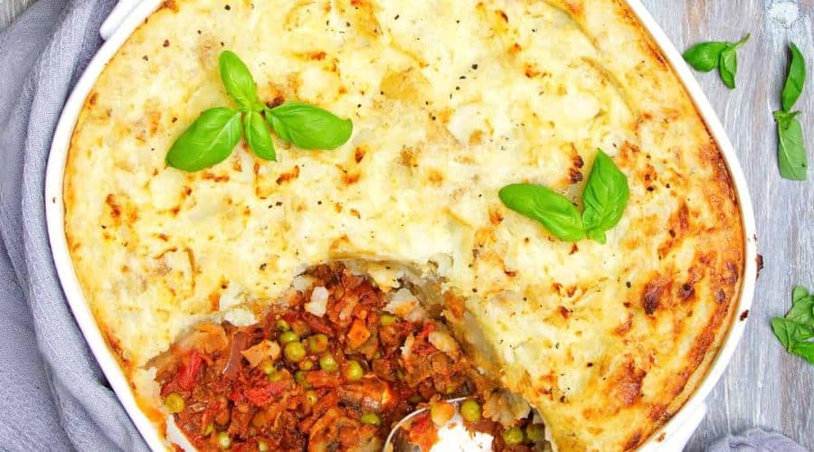 Vegan Lentil Shepherd's Pie