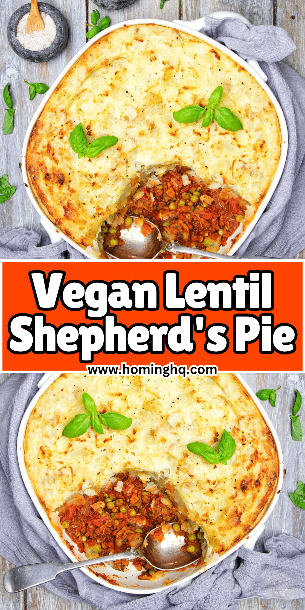 Vegan Lentil Shepherd's Pie