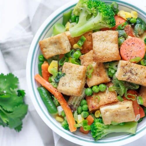 Vegetable Stir Fry with Tofu