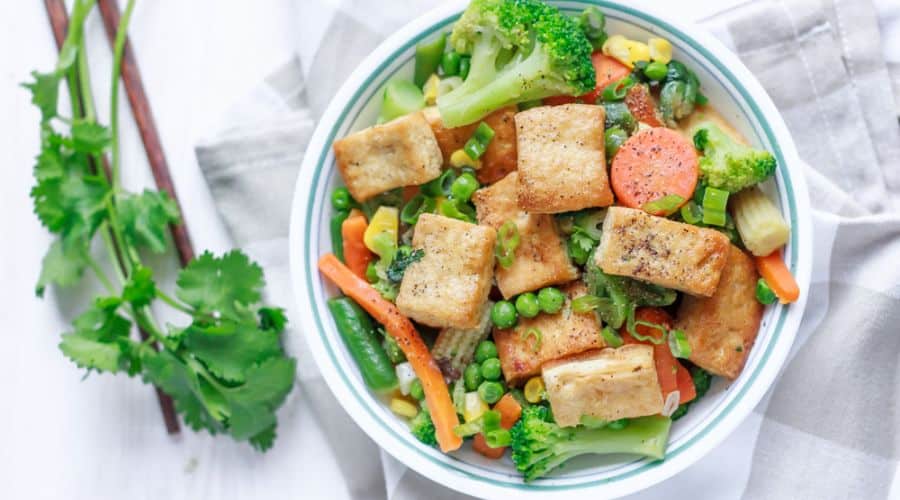 Vegetable Stir Fry with Tofu