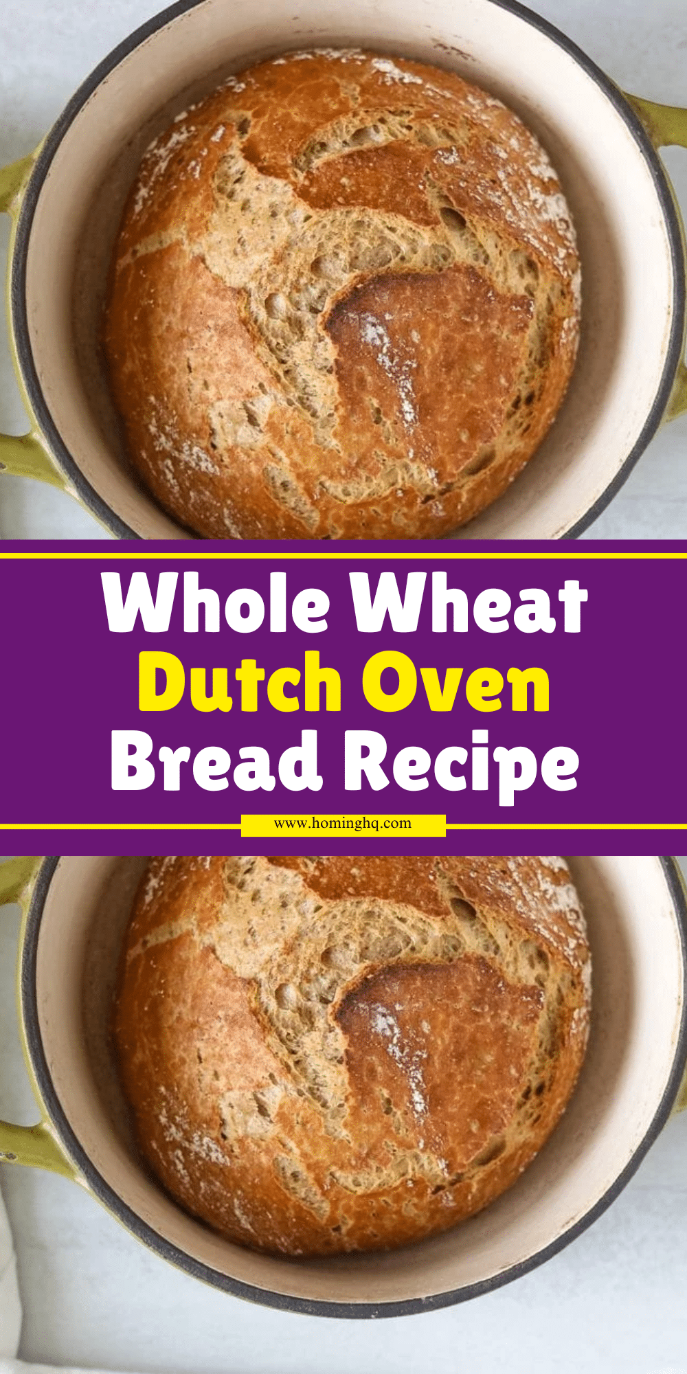 Whole Wheat Dutch Oven Bread