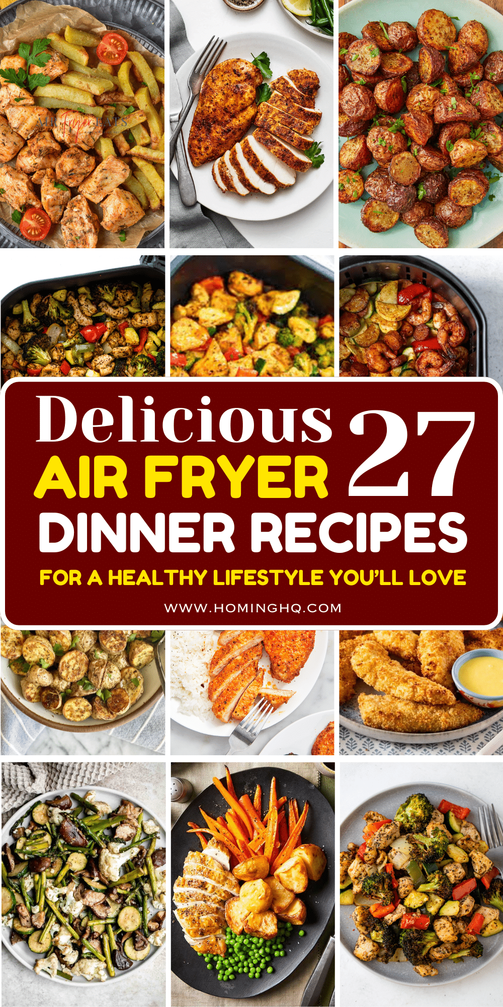 air fryer dinner recipes