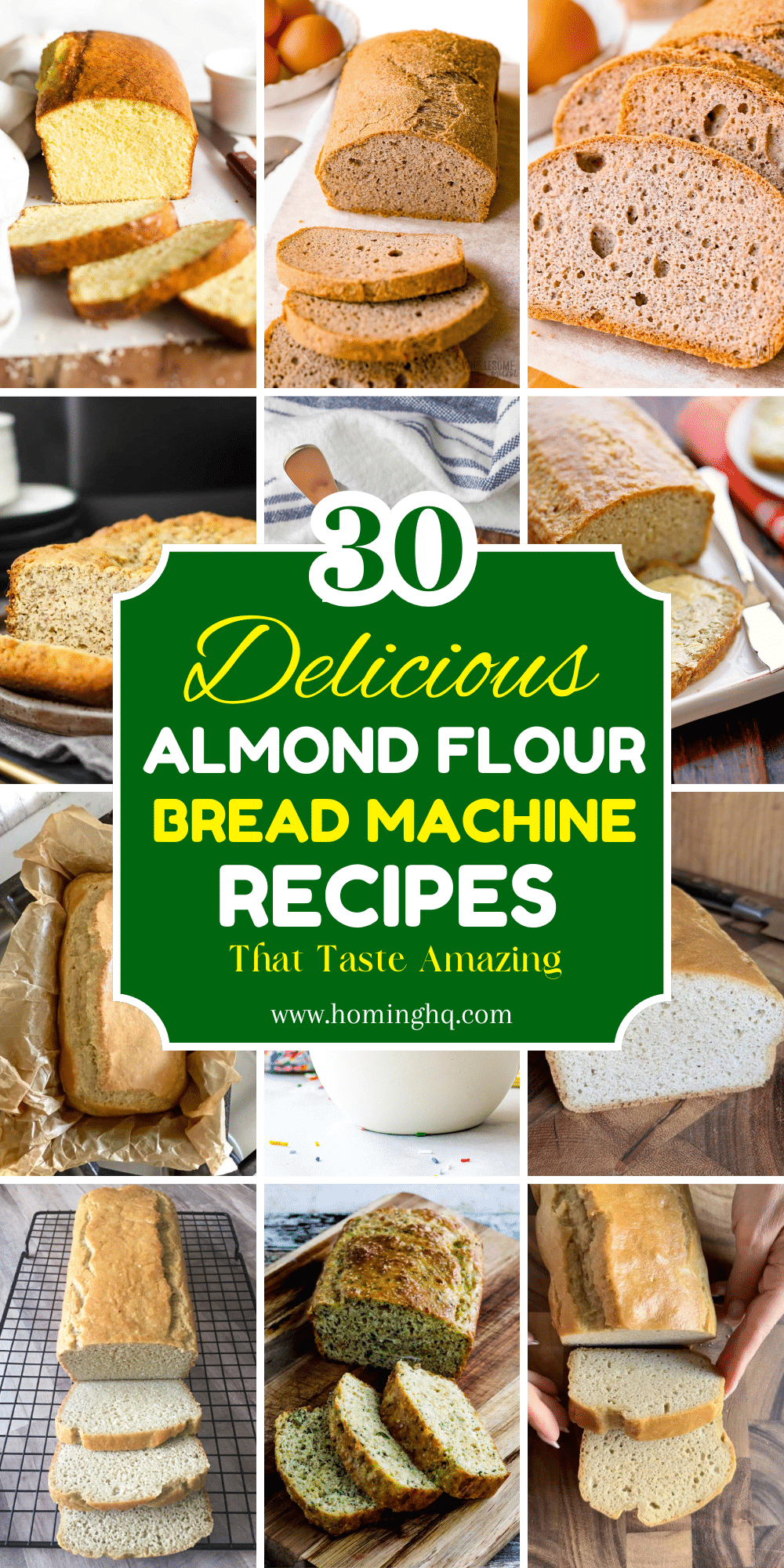 almond flour bread machine recipes