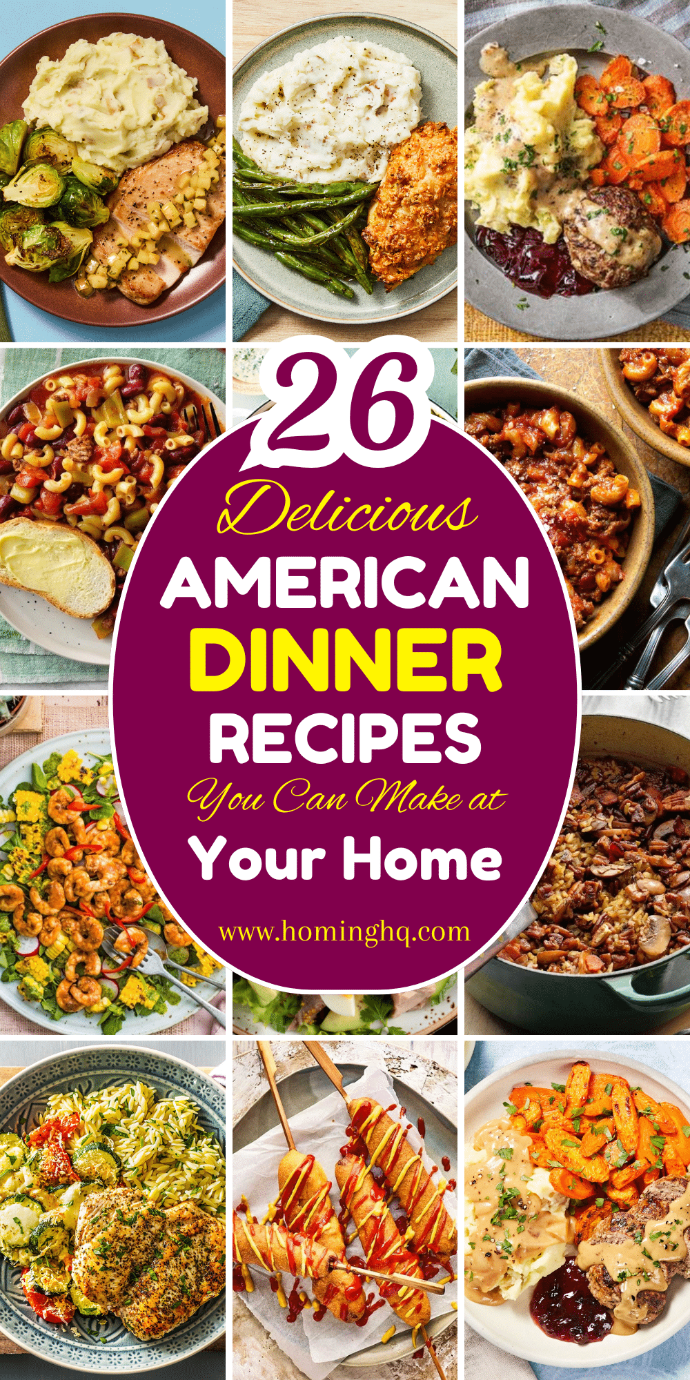 american dinner recipes