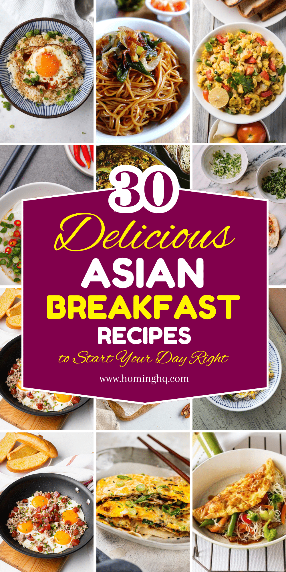 asian breakfast recipes