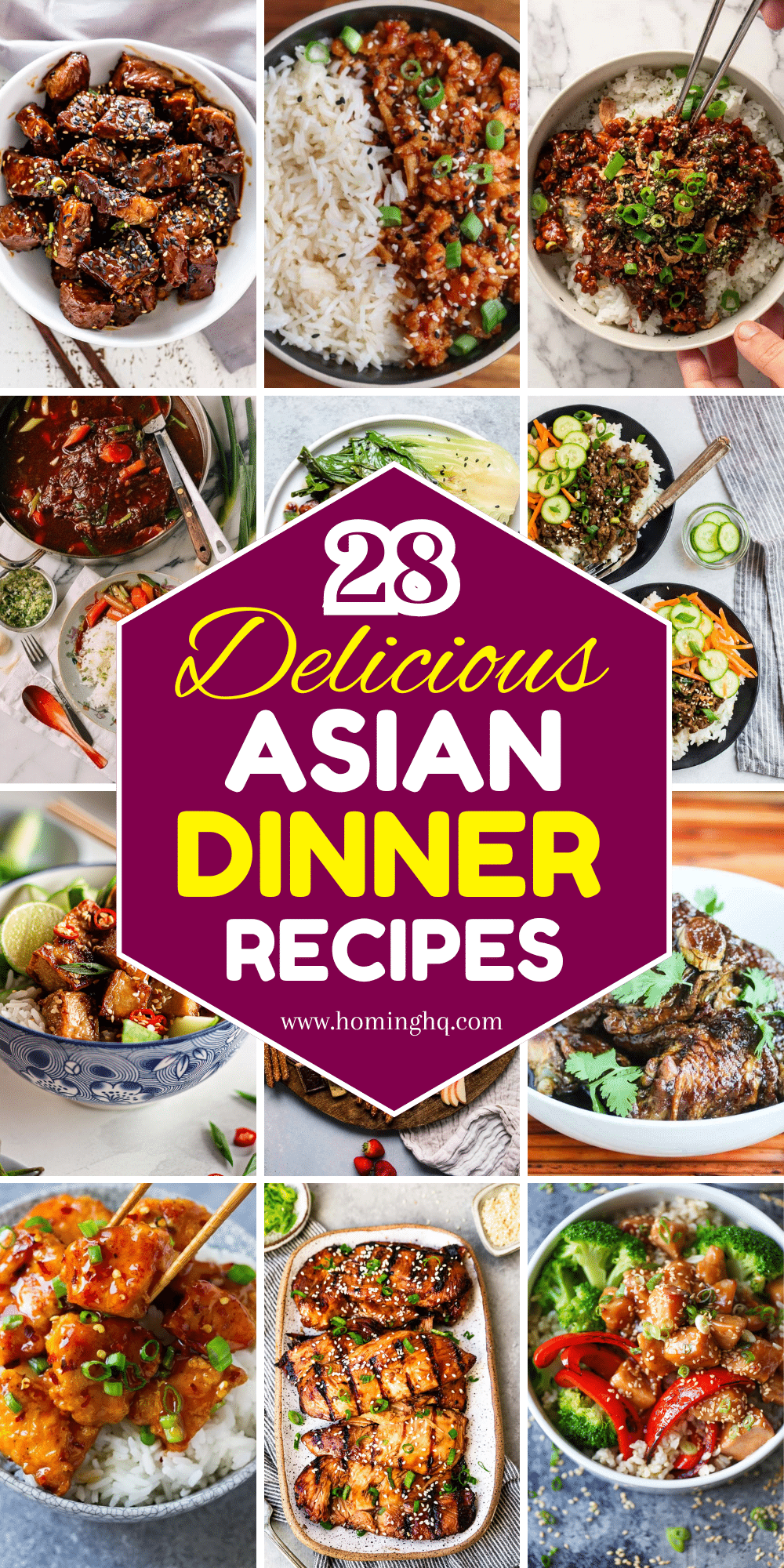 asian dinner recipes