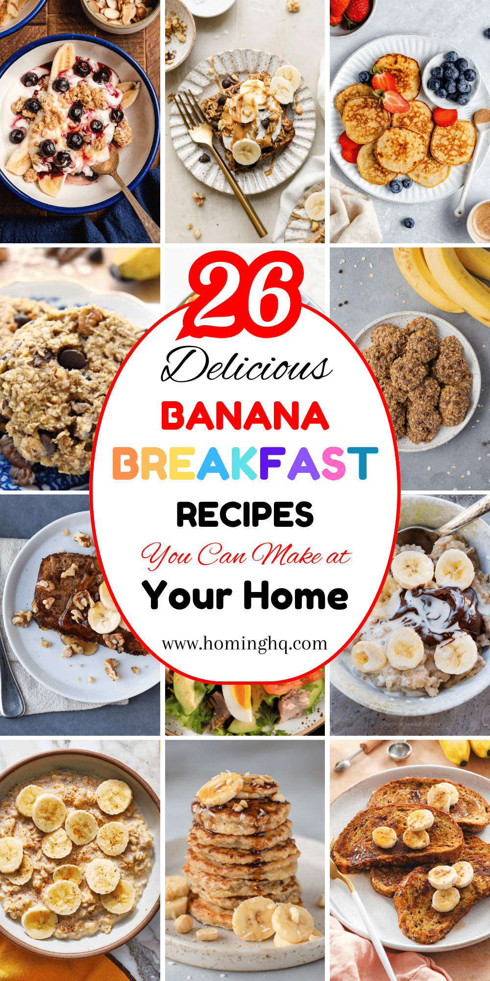 banana breakfast recipes