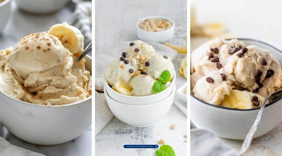 banana ice cream recipes