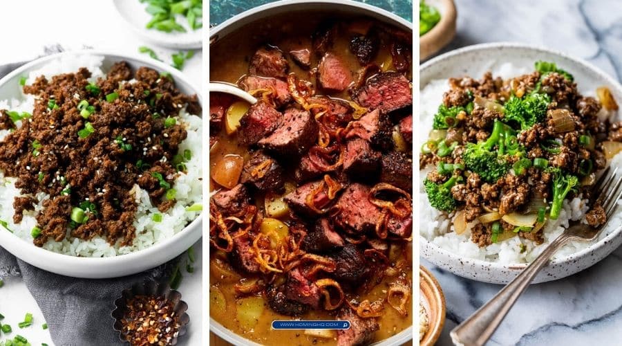 beef dinner recipes