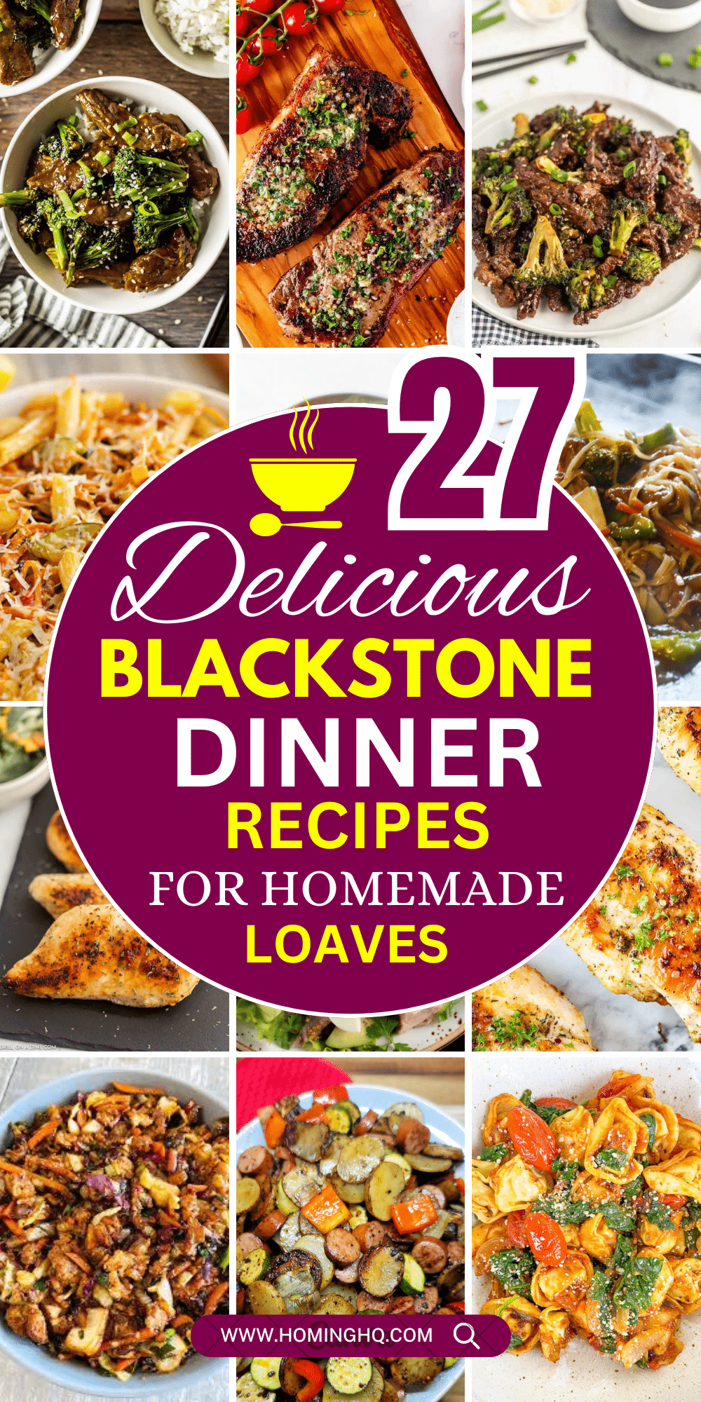 blackstone dinner recipes