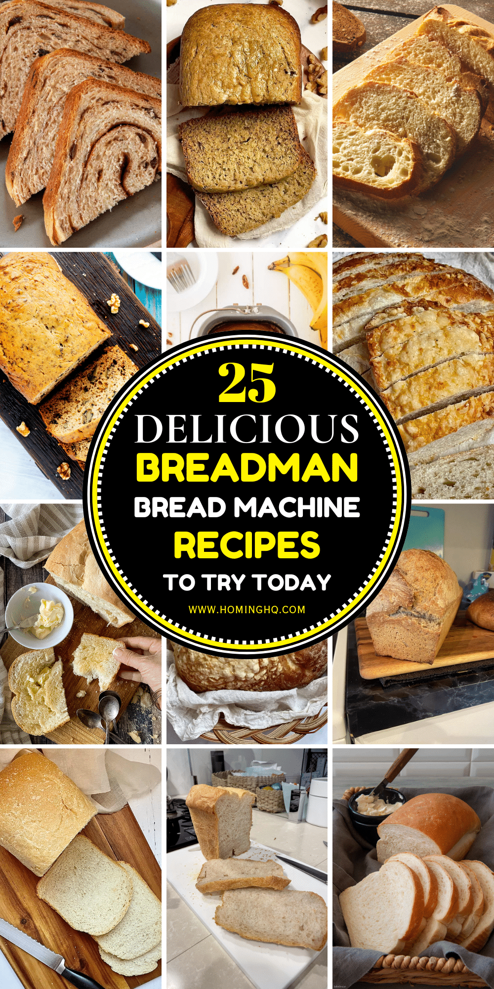 breadman bread machine recipes