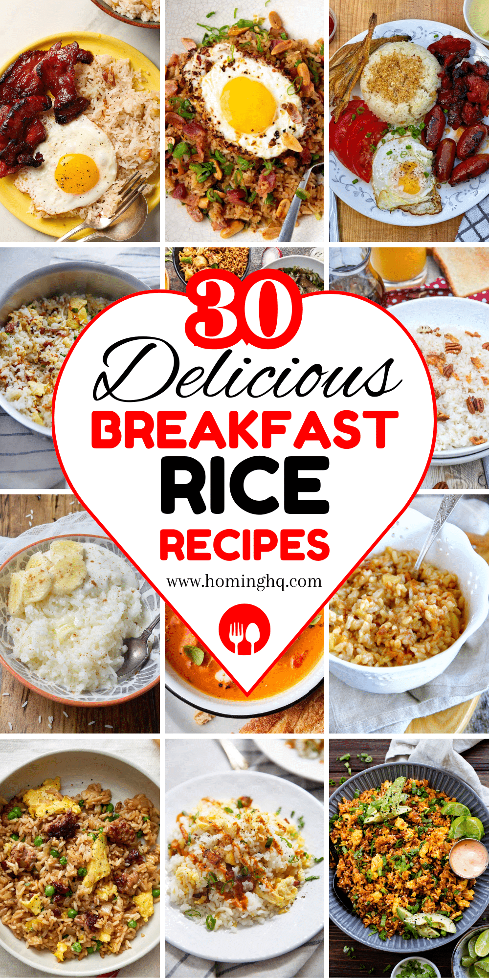 breakfast rice recipes