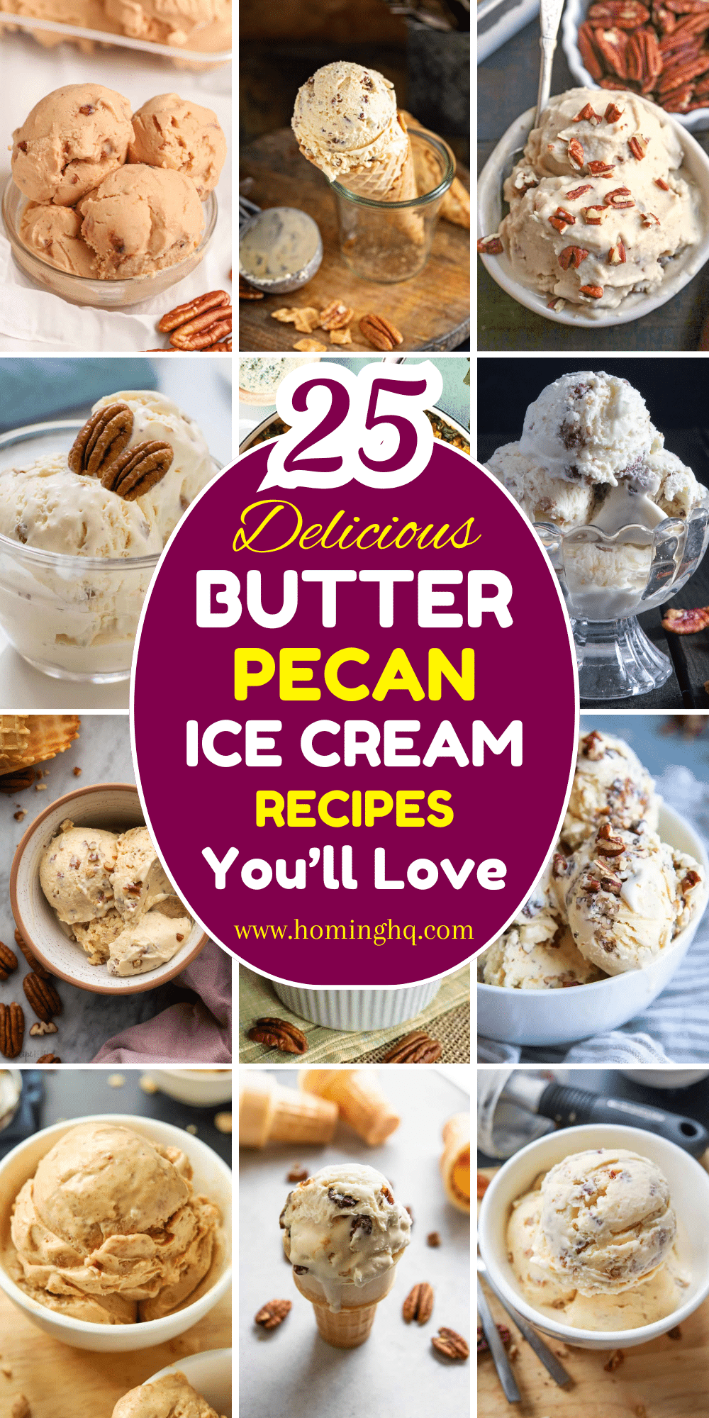 butter pecan ice cream recipes