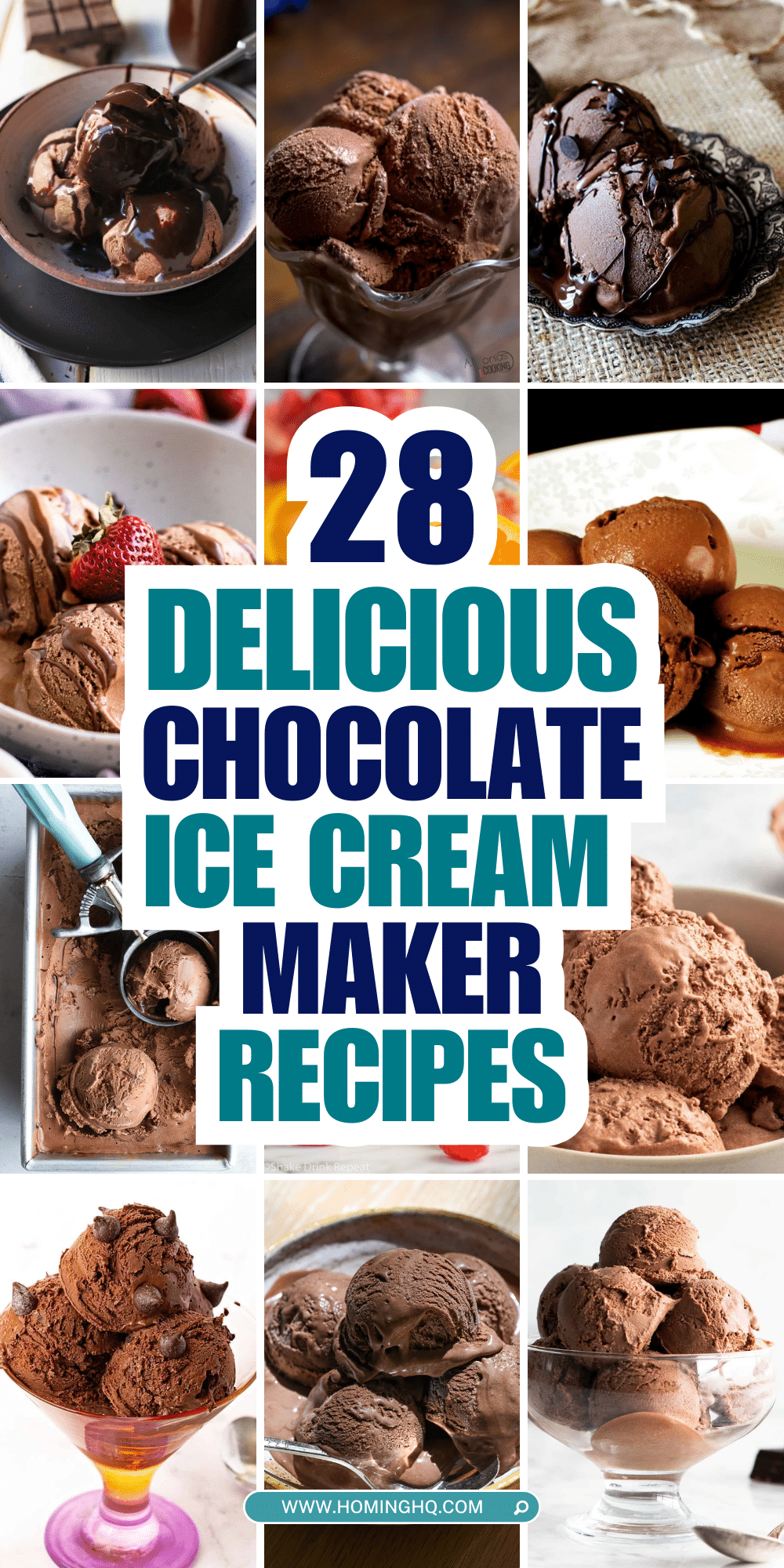 chocolate ice cream maker recipes