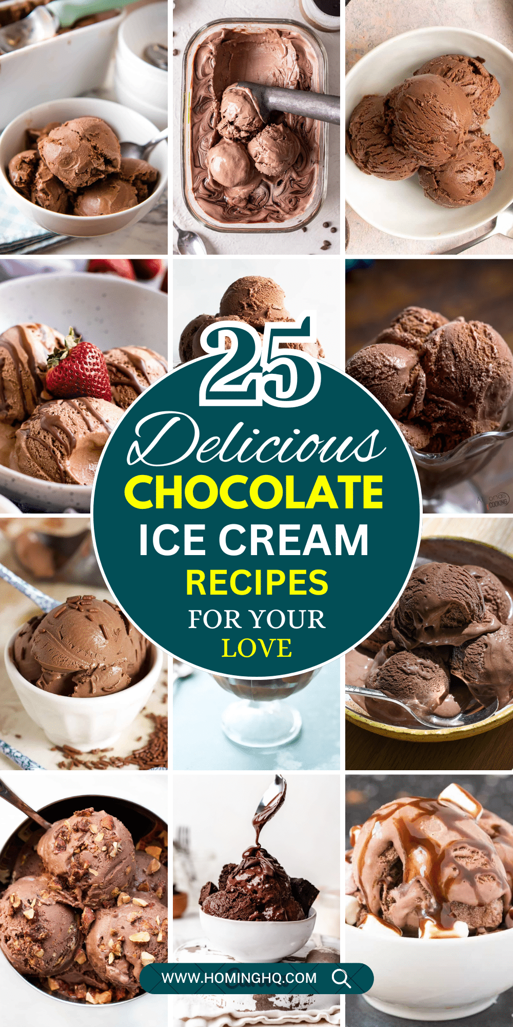 chocolate ice cream recipes