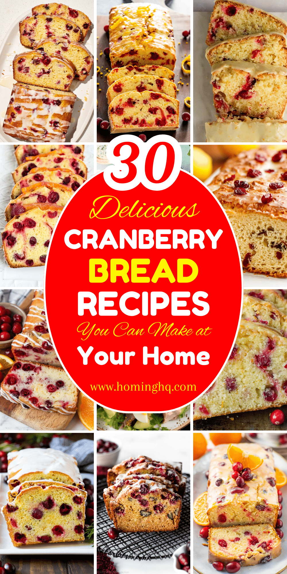 cranberry bread recipes