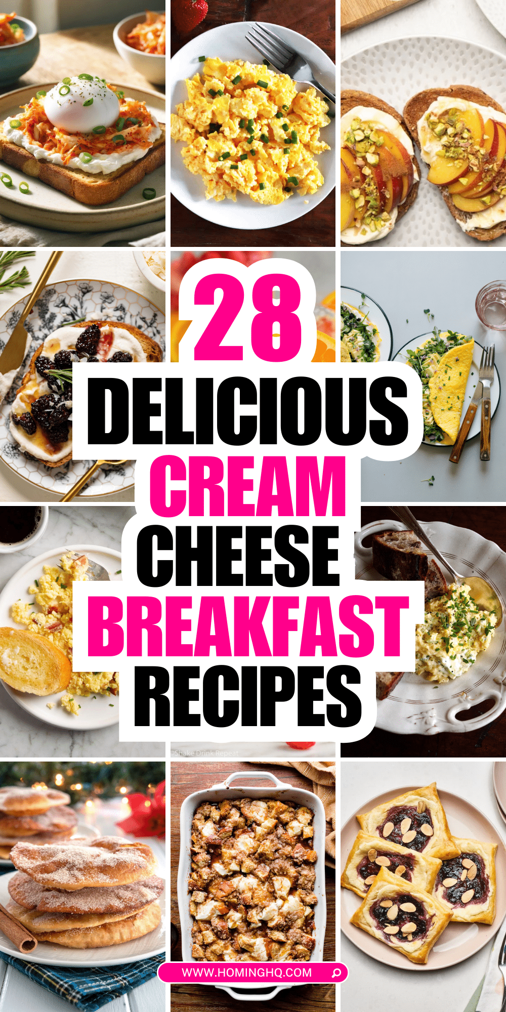 cream cheese breakfast recipes