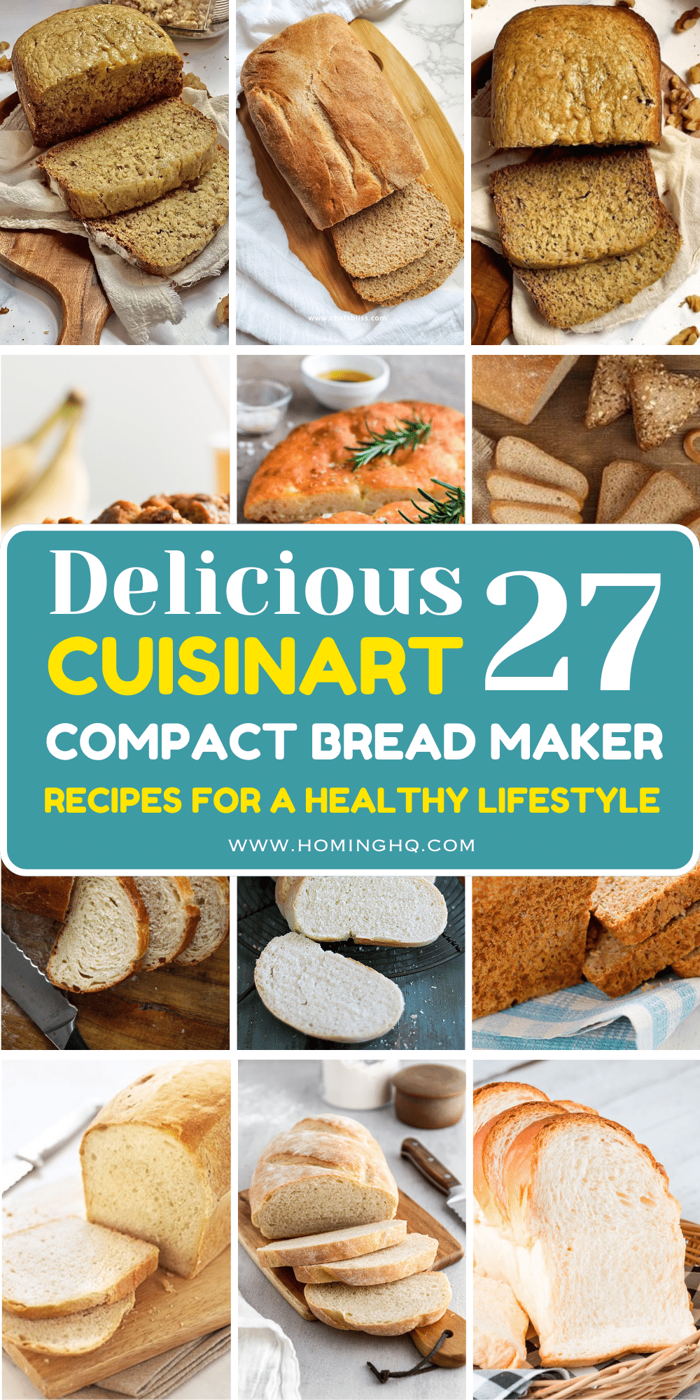 cuisinart compact bread maker recipes