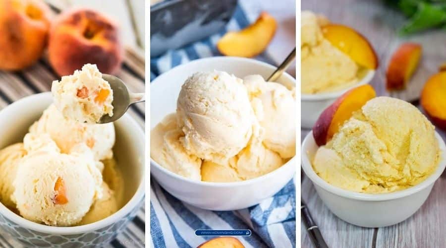 cuisinart peach ice cream recipes