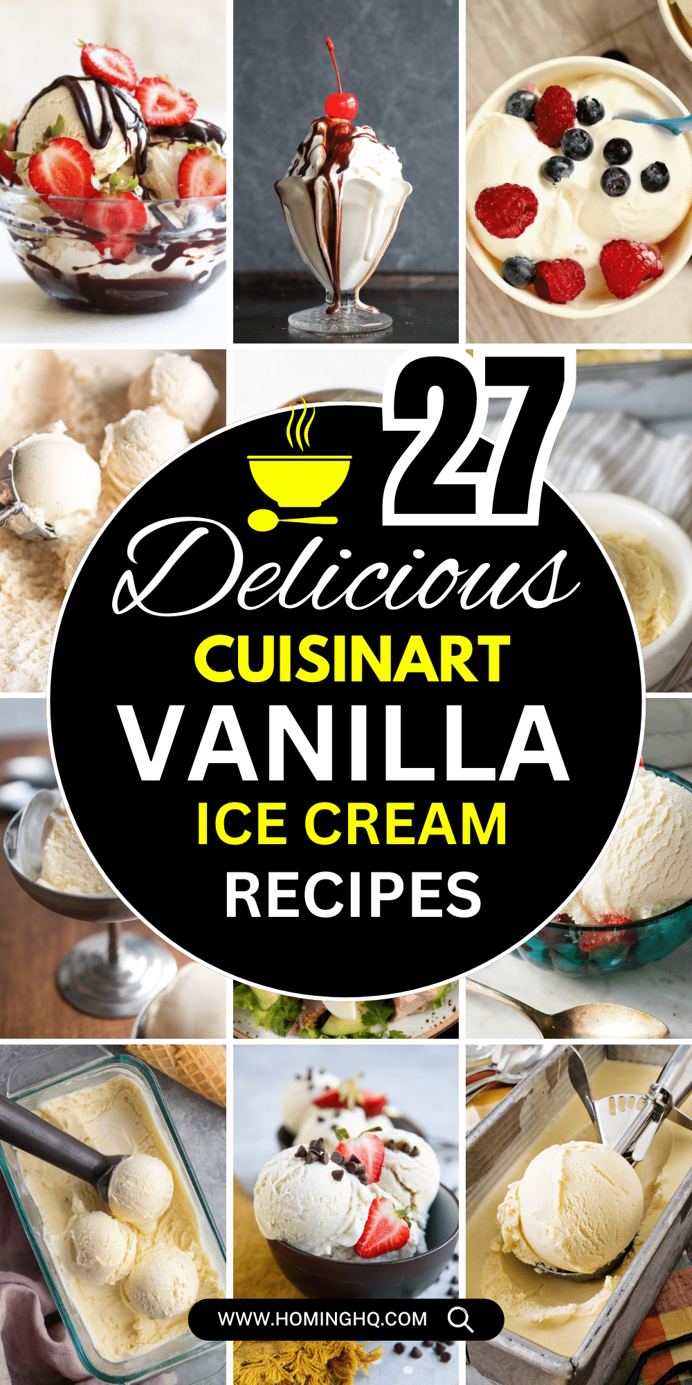 cuisinart vanilla ice cream recipes