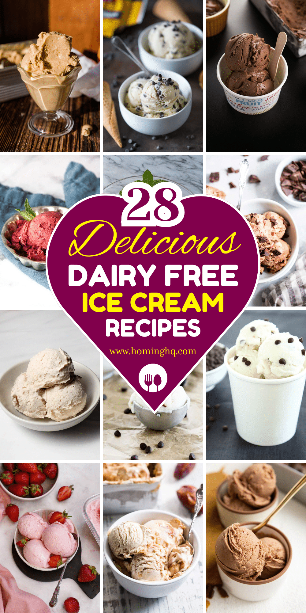 dairy free ice cream recipes