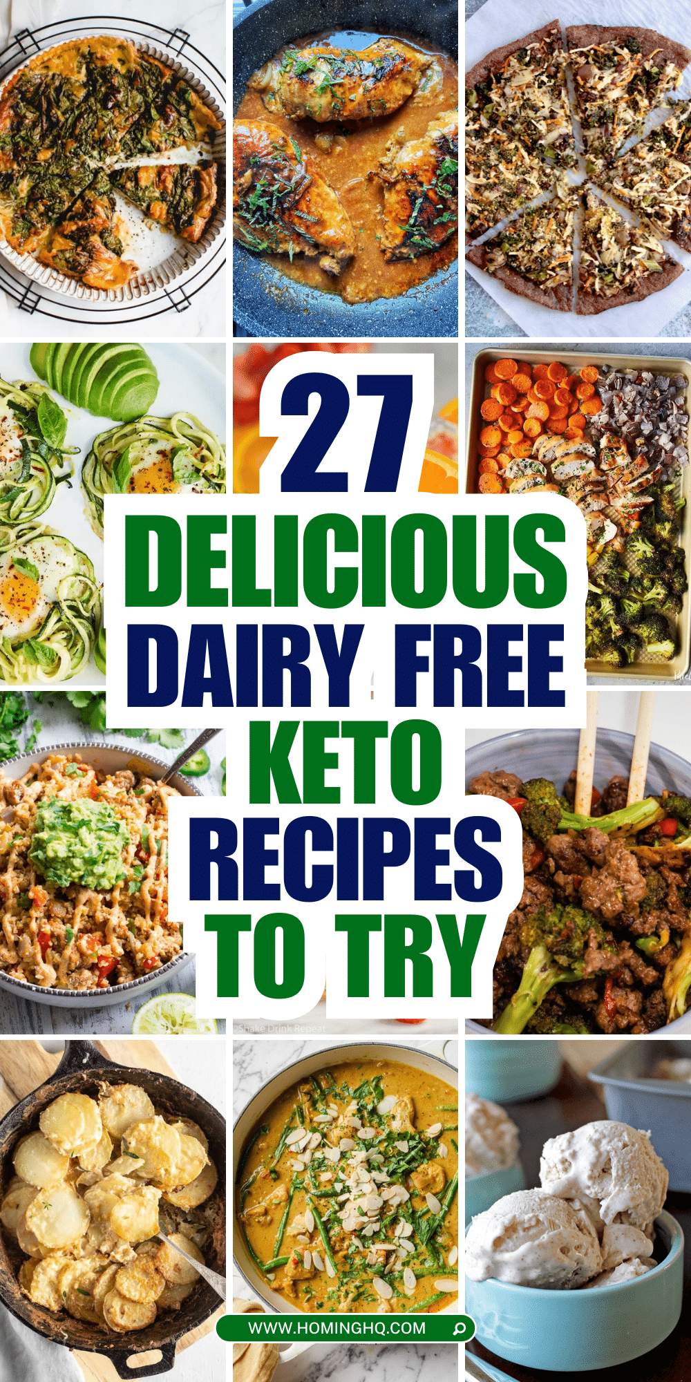 dairy free keto recipes