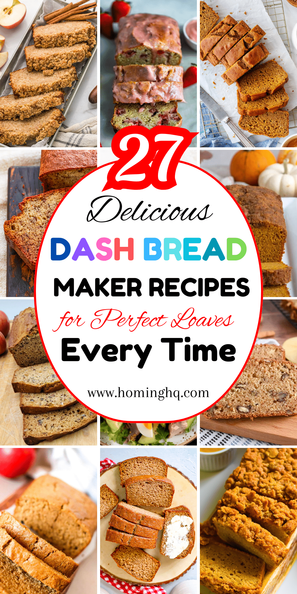 dash bread maker recipes