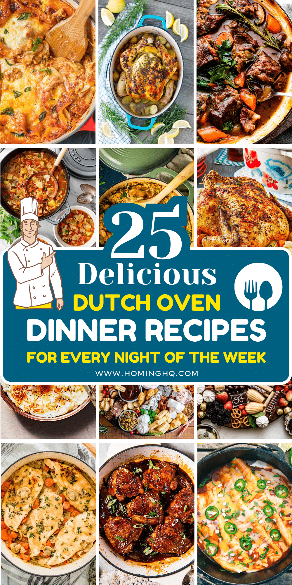 dutch oven dinner recipes