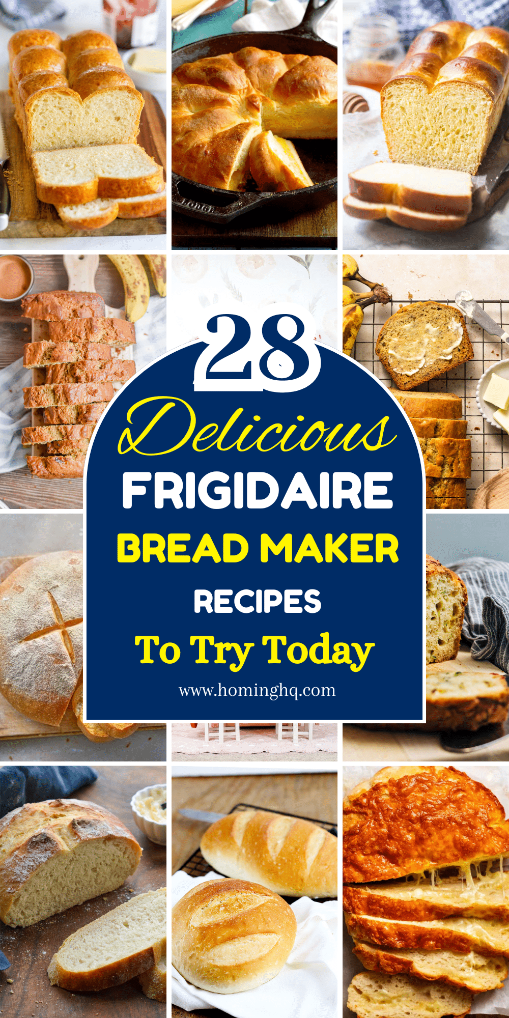 frigidaire bread maker recipes