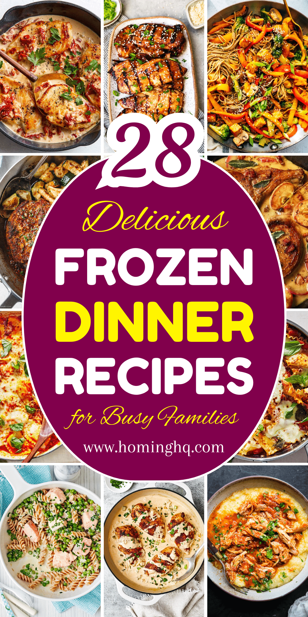 frozen dinner recipes