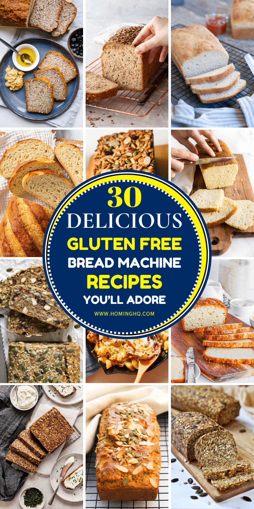 gluten free bread machine recipes